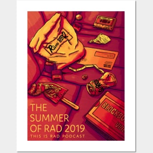 The Summer of Rad 2019 Posters and Art